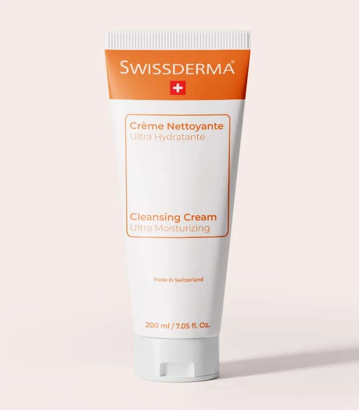 SWISSDERMA – Crème Nettoyante Ultra Hydratante – 200ml