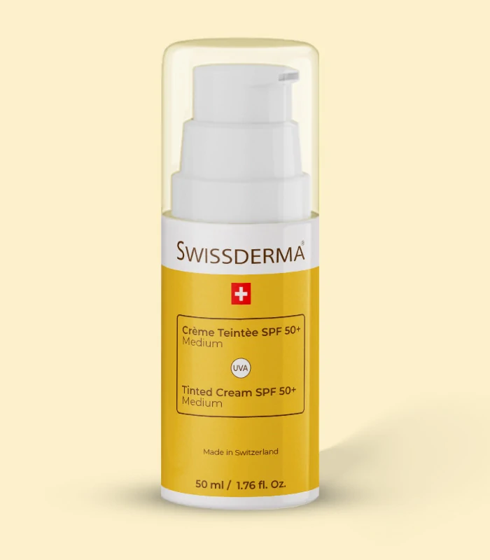 SWISSDERMA – Crème Teinte Medium SPF50+ – 50ml