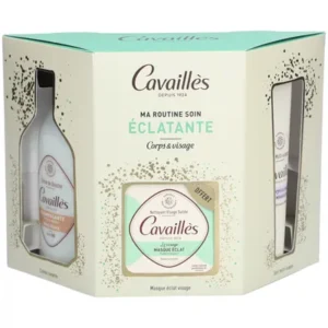 CAVAILLÈS – Coffret Eclatante Creme Miraculeuse+Creme Douche Nourissante+Savon