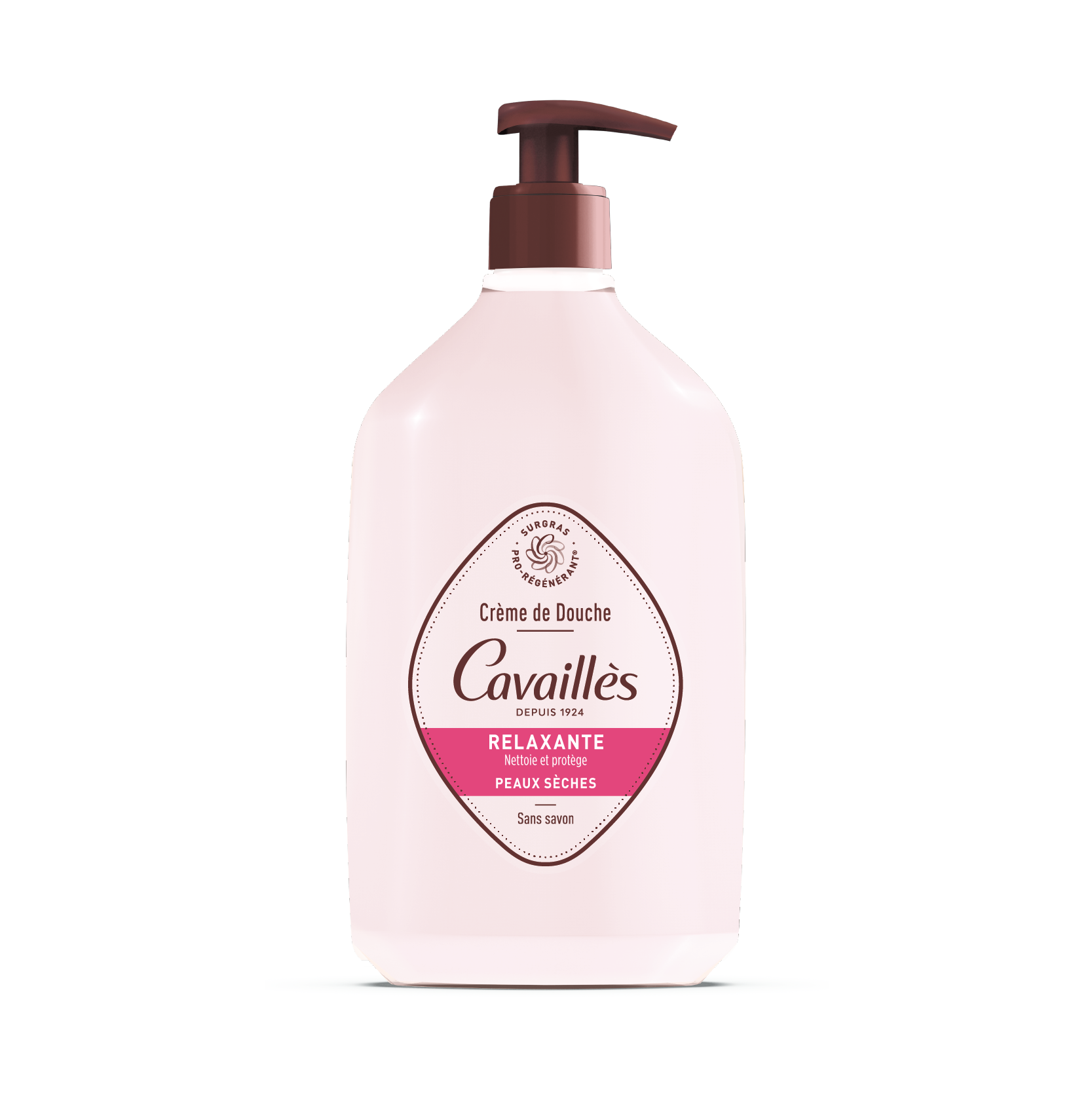 CAVAILLÈS – Crème De Douche Relaxante sans Savon – 750ml