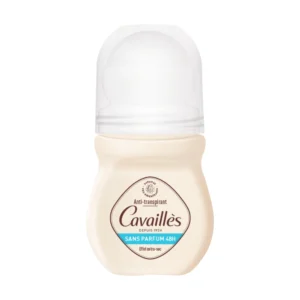 CAVAILLÈS – Déodorant Anti-Transpirant Sans Parfum Effet Extra-Sec 48h Roll-on – 50ml