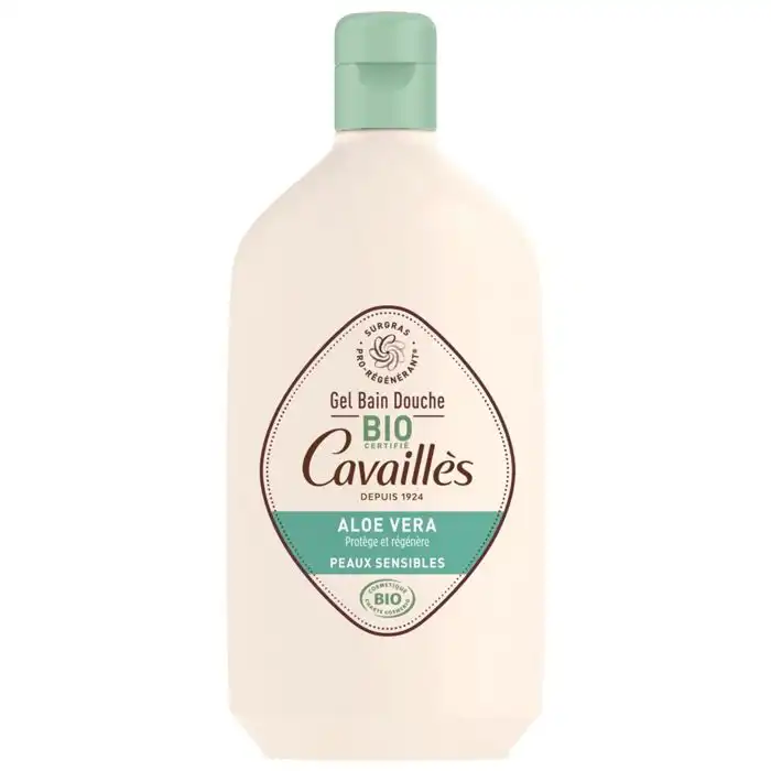 CAVAILLÈS – Gel Bain Douche Bio Aloe Vera – 400ml