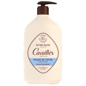 CAVAILLÈS – Gel Bain Douche Fleur De Coton sans Savon – 1l
