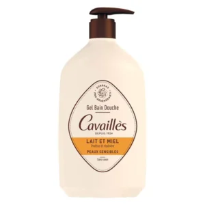 CAVAILLÈS – Gel Bain Douche Lait Et Miel sans Savon – 400ml