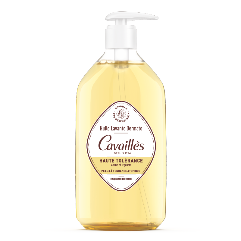 CAVAILLÈS – Huile Lavante Dermato Haute Tolérance – 500ml