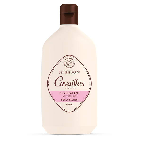 CAVAILLÈS – Lait Bain Douche Hydratant sans Savon – 400ml