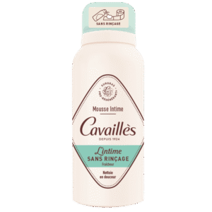 CAVAILLÈS – L’intime Mousse Nettoyante Intime Fraicheur Sans Rinçage – 100ml