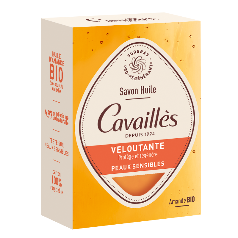 CAVAILLÈS – Savon Huile Veloutante – 100g
