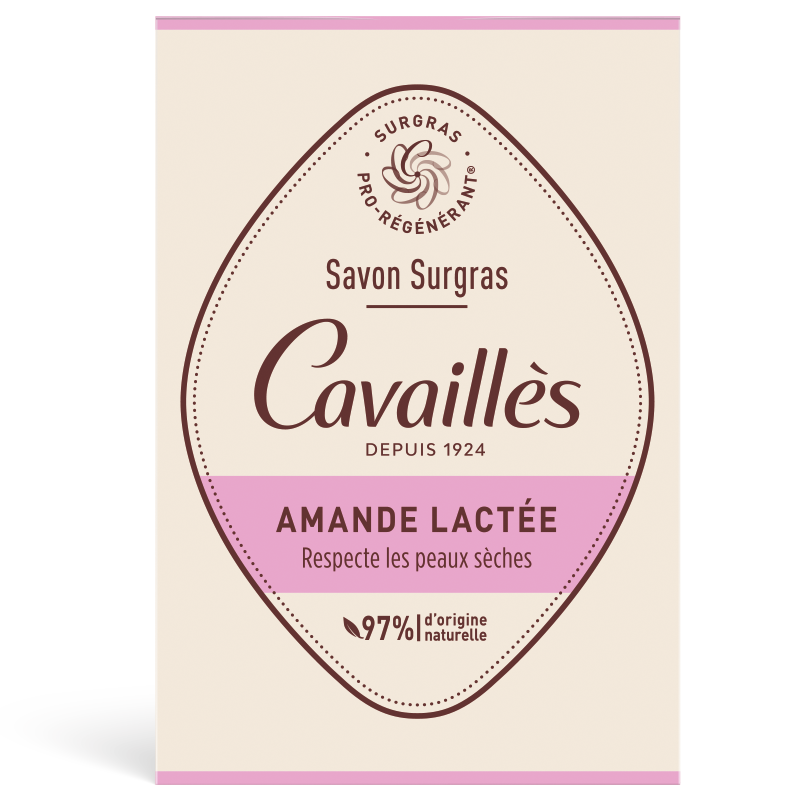 CAVAILLÈS – Trio Savon Surgras Amande Lactée – 200g