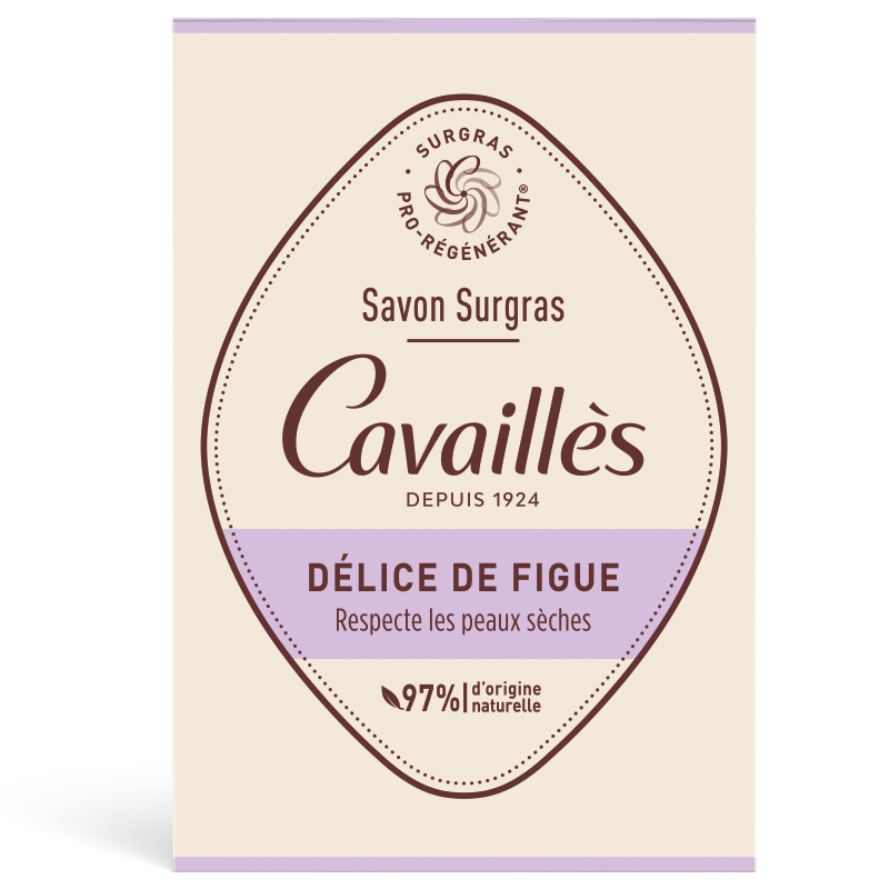 CAVAILLÈS – Trio Savon Surgras Délice de Figue – 200g