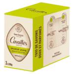 CAVAILLÈS – Trio Savon Surgras Oranger Jasmin 3x200ml Pack