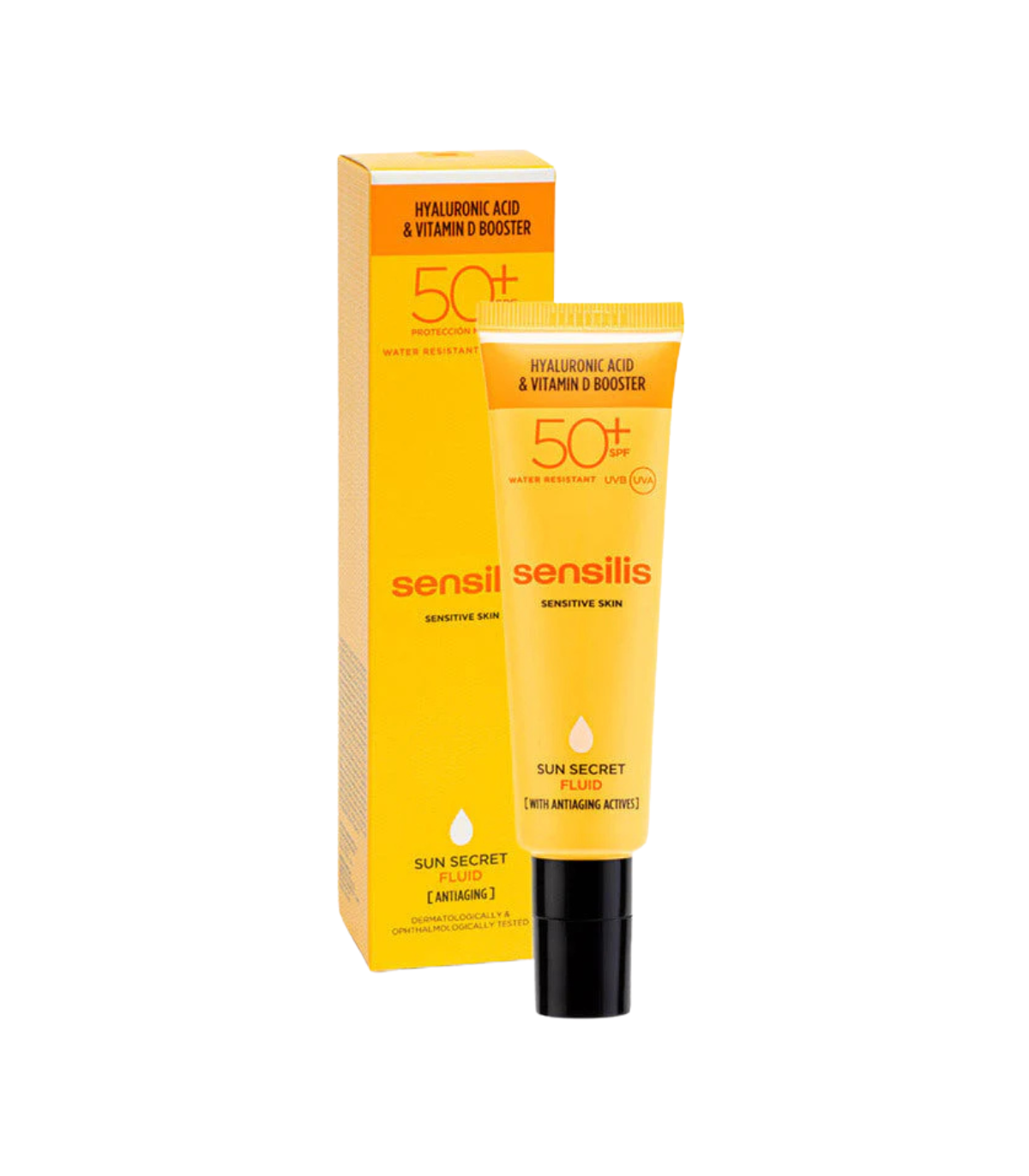 SENSILIS – Sun Secret Fluid Solaire Anti-Âge SPF50+ – 50ml
