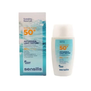 SENSILIS – Sun Water Fluid Anti-Âge Texture Légère Solaire SPF50+ – 40ml