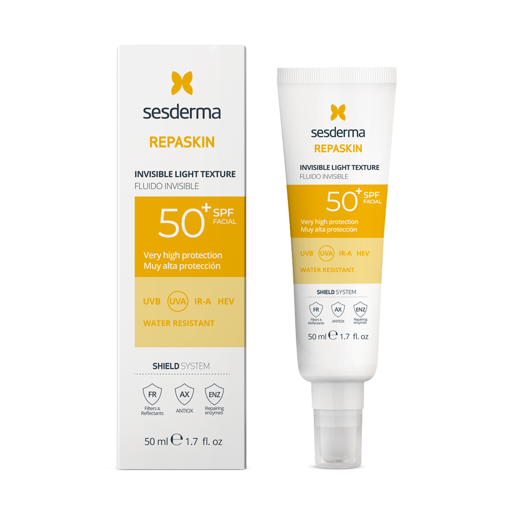 SESDERMA – Repaskin Fluide Léger SPF50 – 50ml
