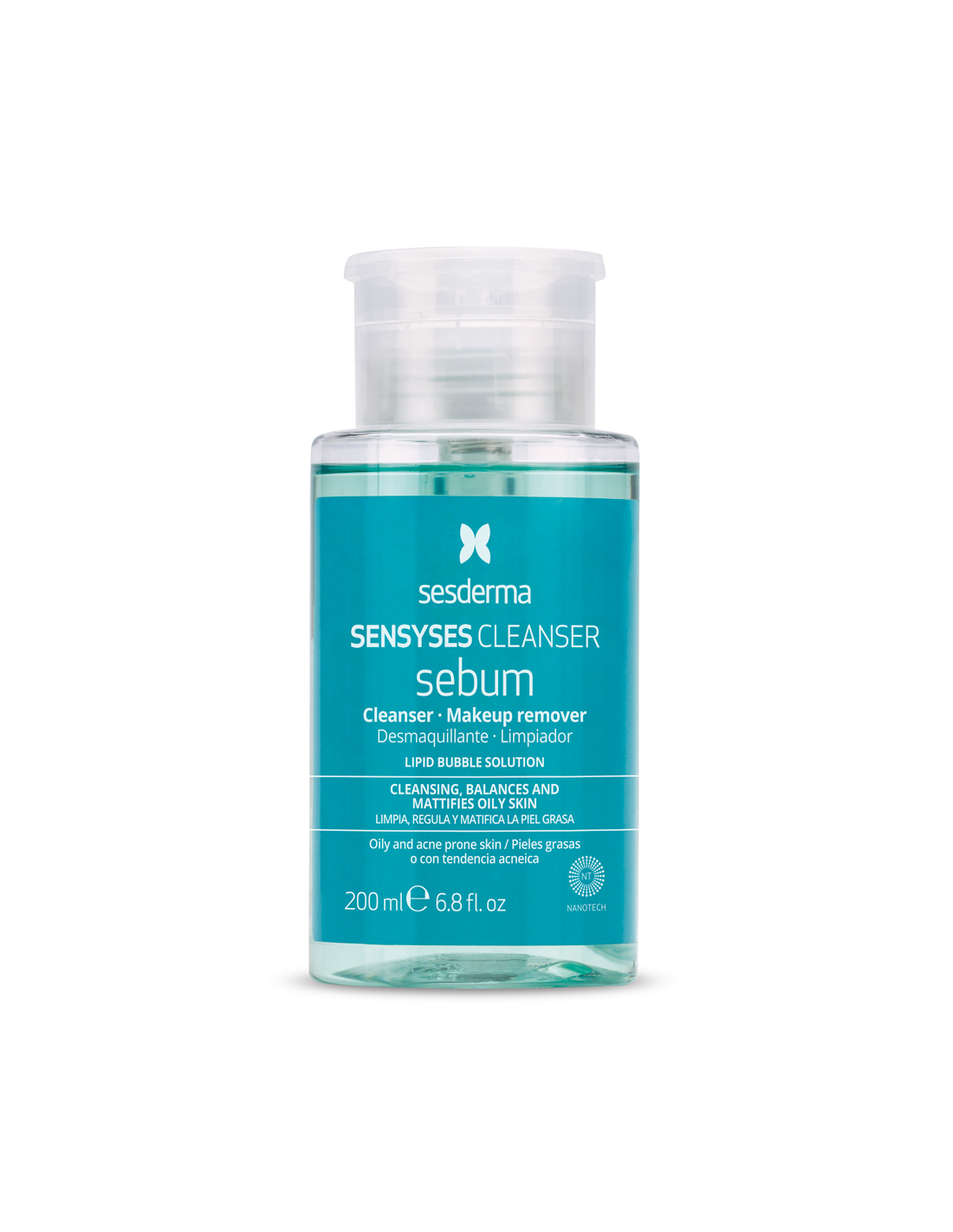 SESDERMA – Sensyses Démaquillant Sébo-régulateur Matifiant – 200ml