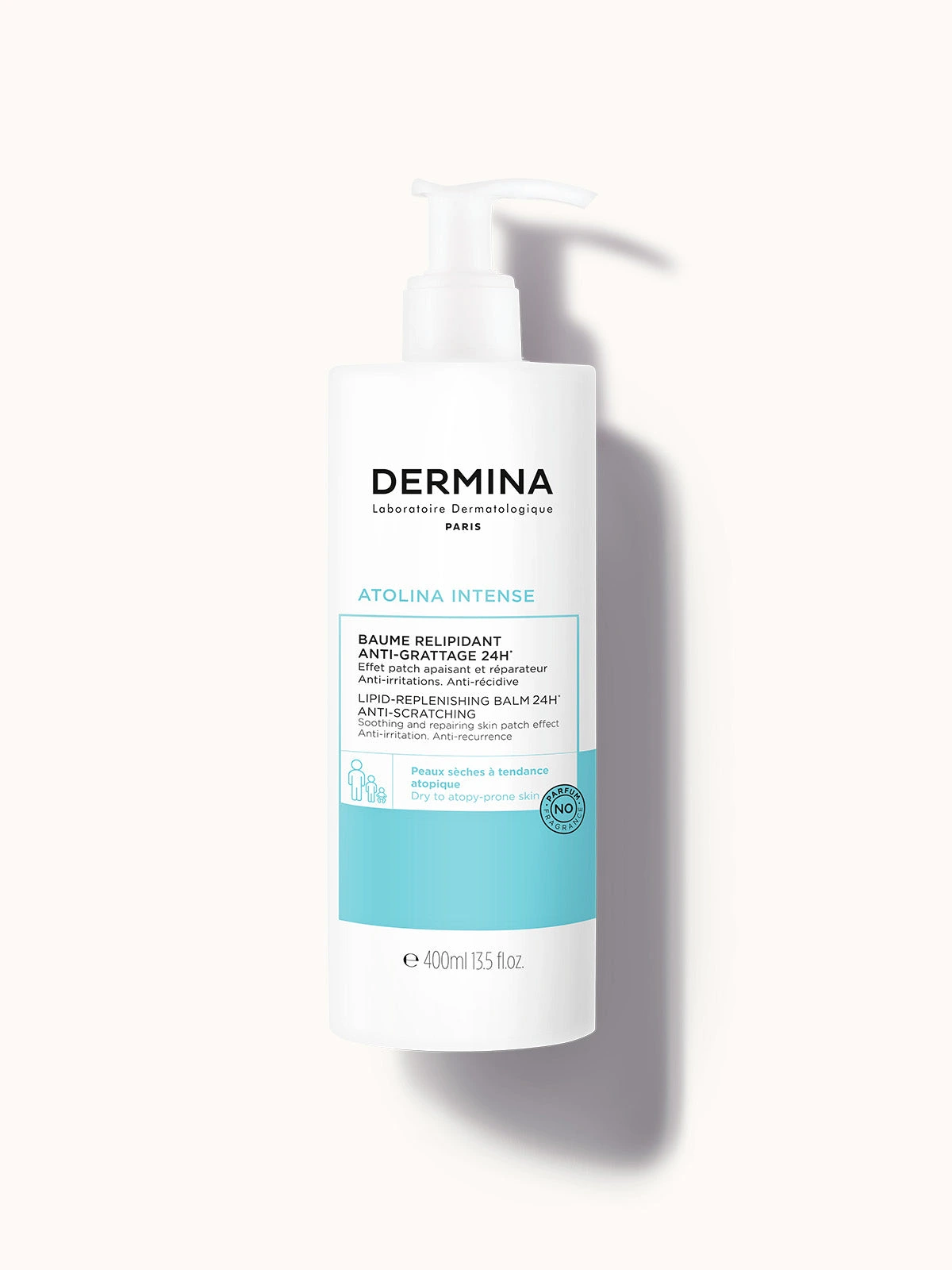 DERMINA – Atolina Intense Baume Relipidant Anti-Grattage 24h – 400ml