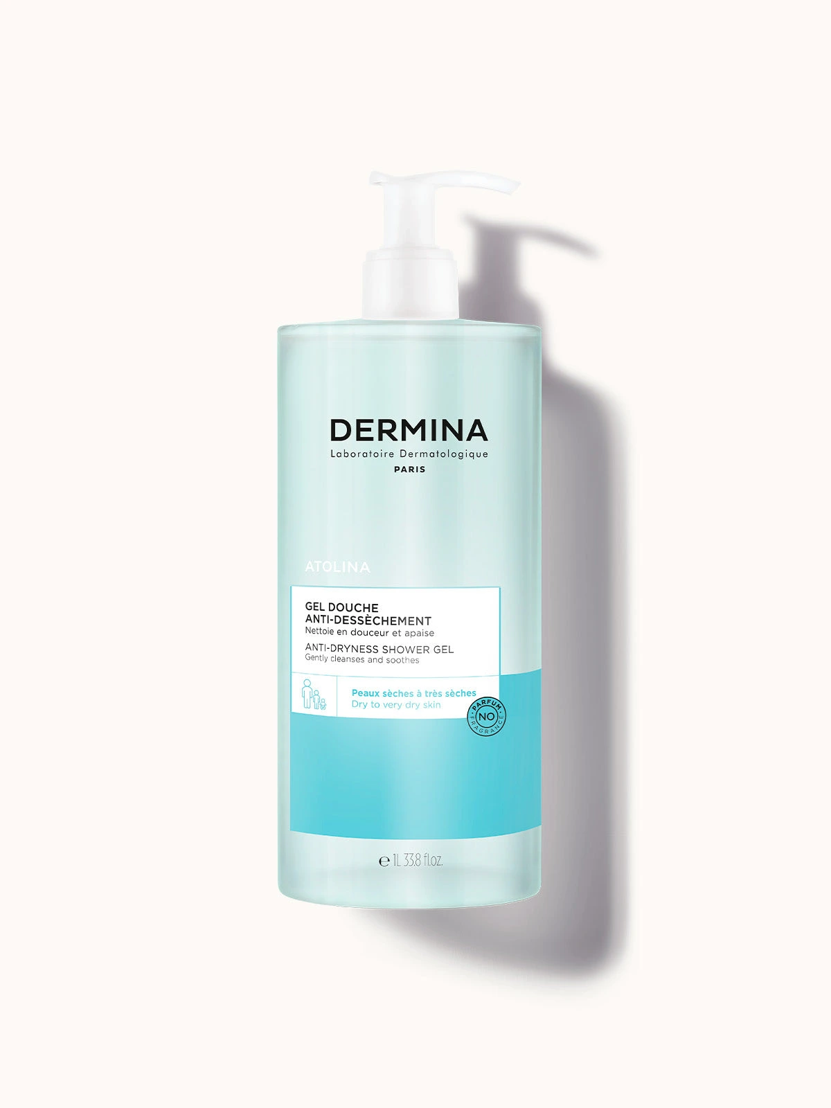 DERMINA – Atolina Gel-Douche Anti-Dessechement – 1l
