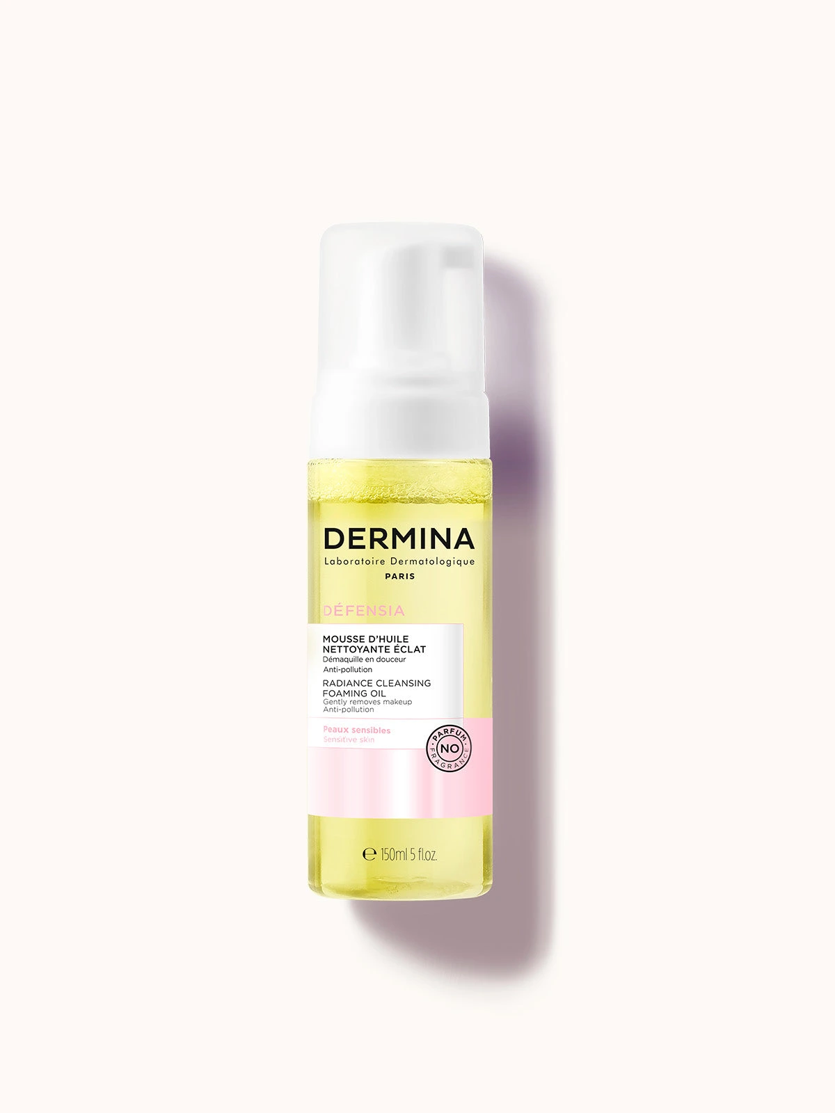DERMINA – Defensia Mousse D’huile Nettoyante Eclat – 150ml