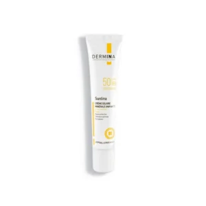 DERMINA – Sunlina Creme Solaire Minerale Unifiante Teintee SPF50 – 40ml