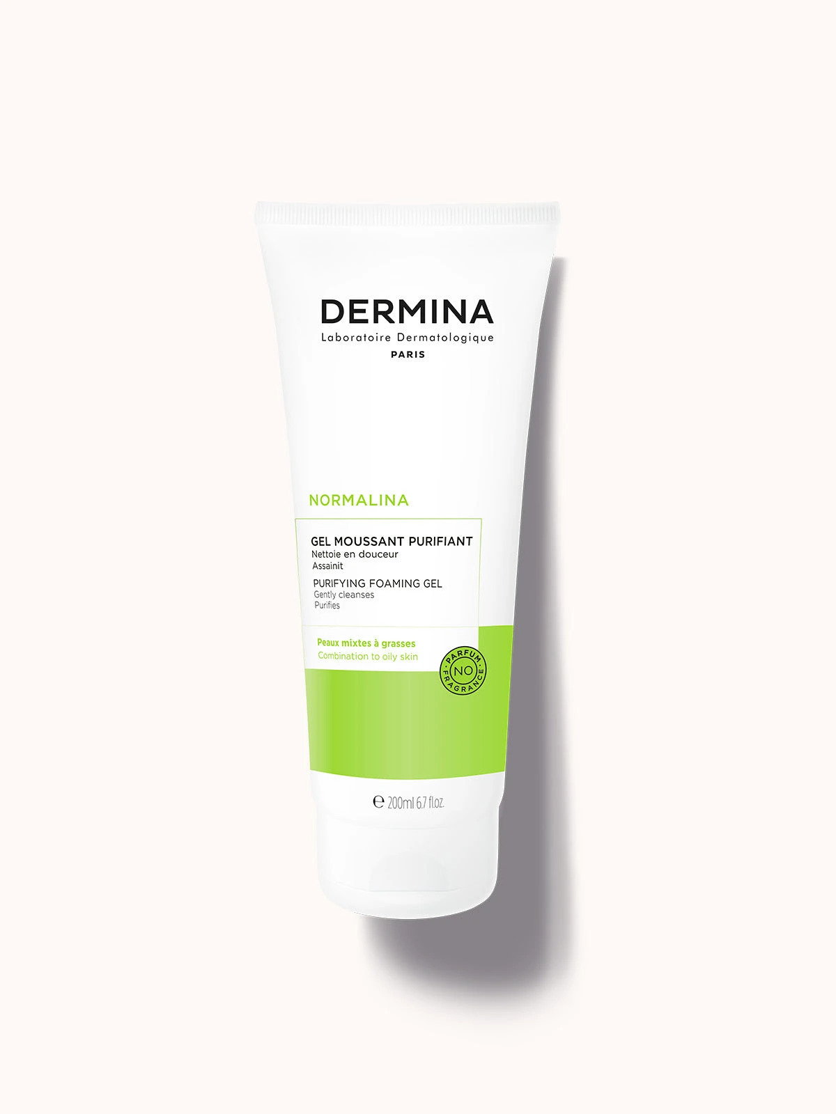 DERMINA – Normalina Gel Moussant Purifiant – 200ml