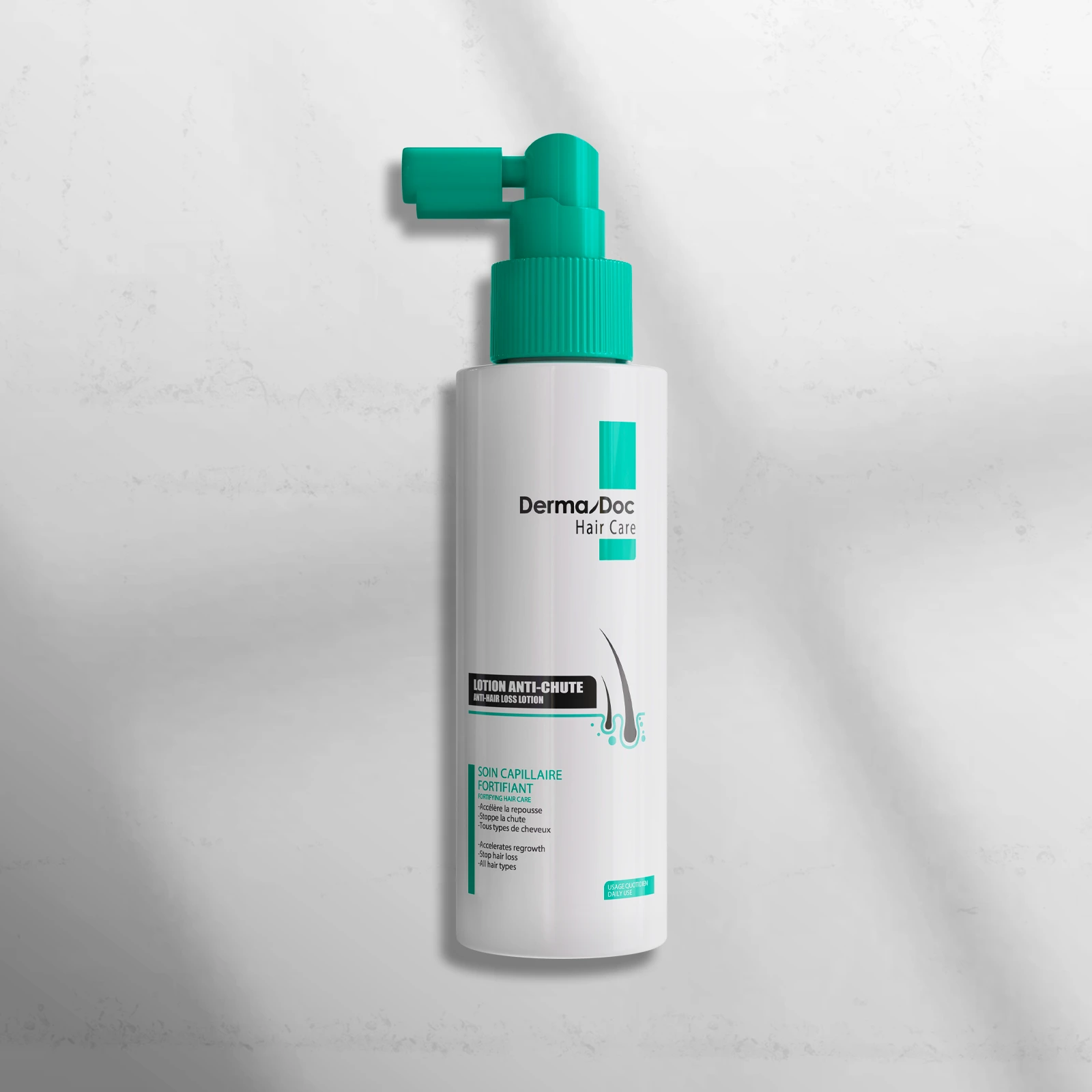 DERMADOC – Hair Lotion Anti-Chute Soin Capillaire Fortifiant – 125ml