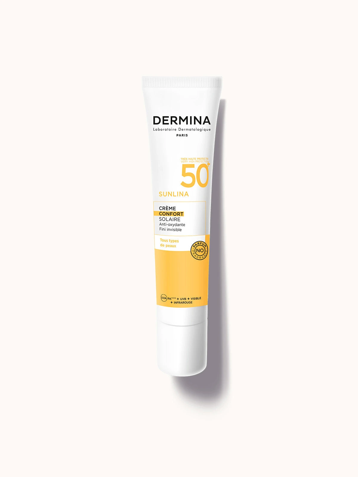 DERMINA – Sunlina Creme Confort SPF50+ – 40ml