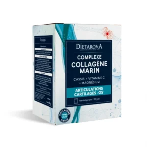 DIETAROMA – Complexe Collagene Marin Articulations, Cartilages et Os – 20 Sachets