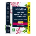 DIETAROMA – Cap Ligne Brule-Graisse Ampoules Bio – 20+ – 10u