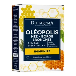 DIETAROMA – Oleopolis Immunite et Huiles Essentielles – 60 Capsules