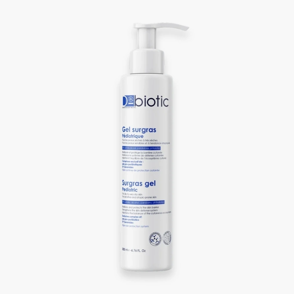 D-BIOTIC – Gel Nettoyant Surgras Pediatrique – 200ml