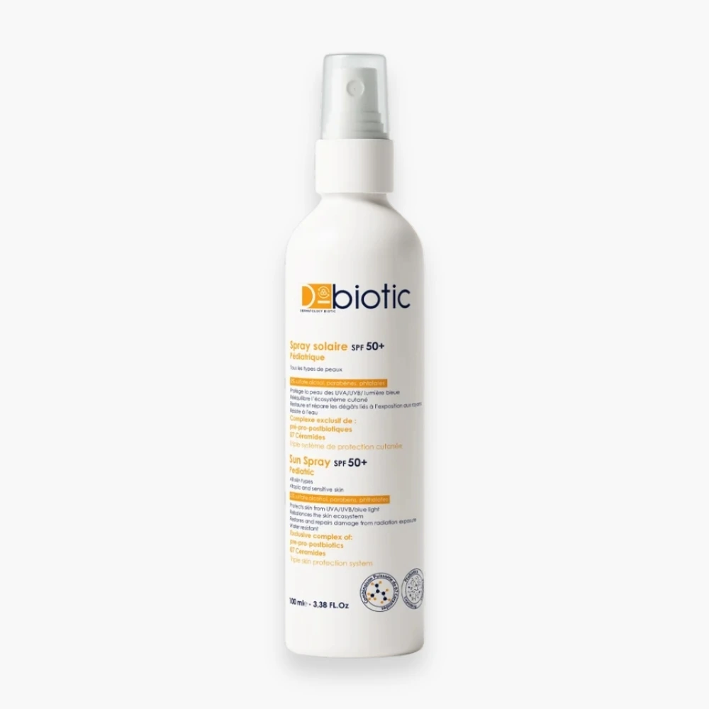 D-BIOTIC – Spray Solaire Pediatrique SPF50+ – 100ml