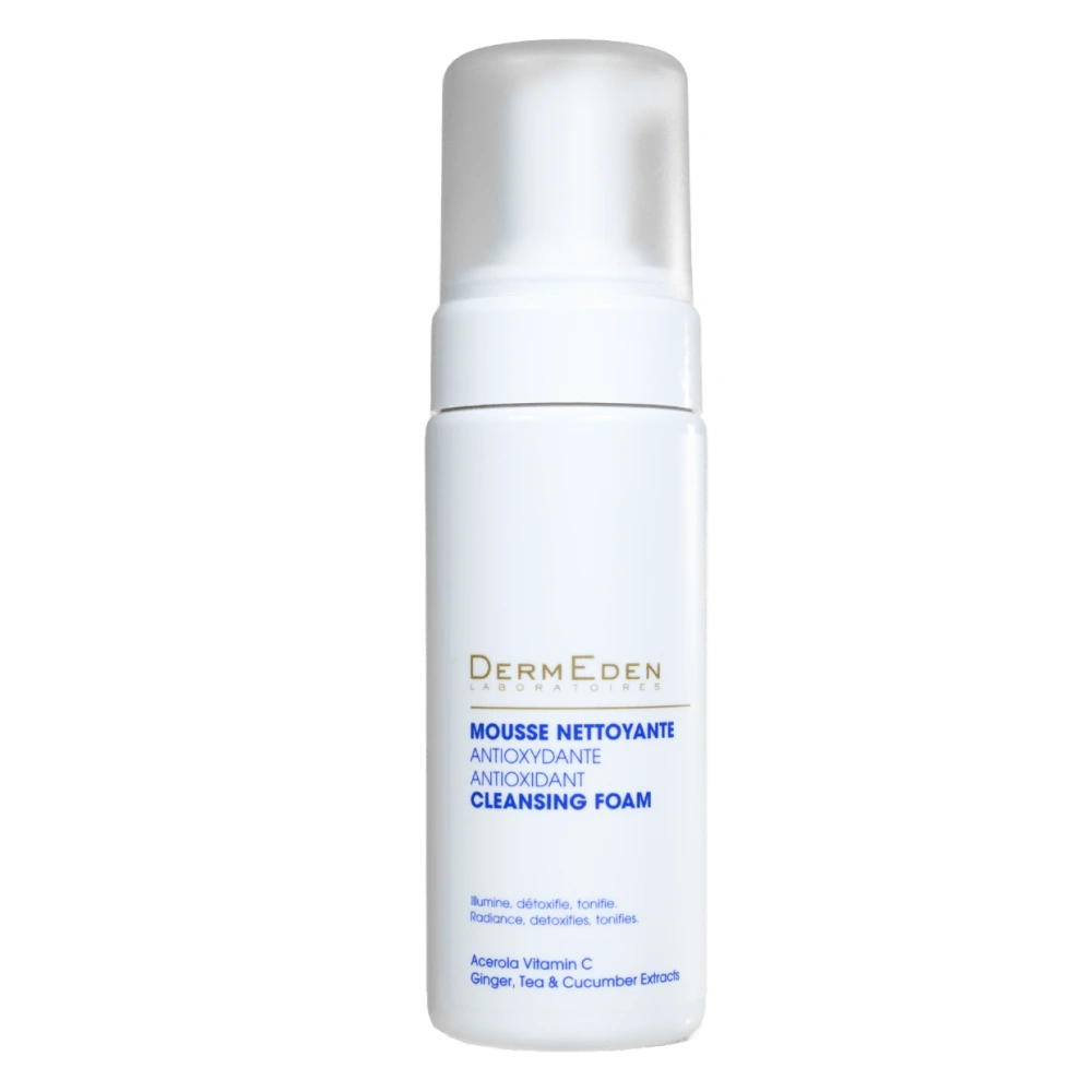 DERMEDEN – Mousse Nettoyante Antioxydante – 150ml