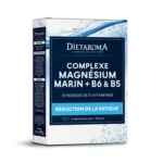 DIETAROMA – Complexe Magnesium Marin + B6 et B5 – 60 Capsules