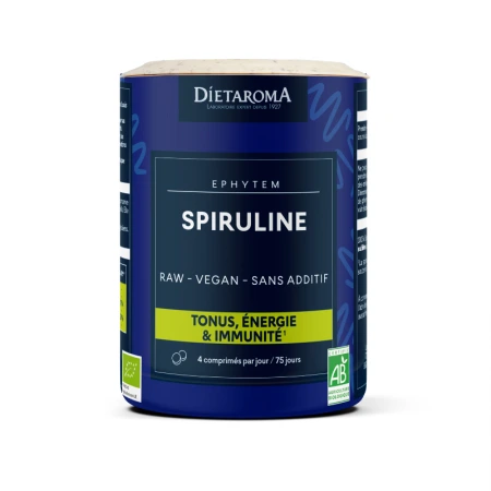 DIETAROMA – Spiruline Bio – 300 Comprimes