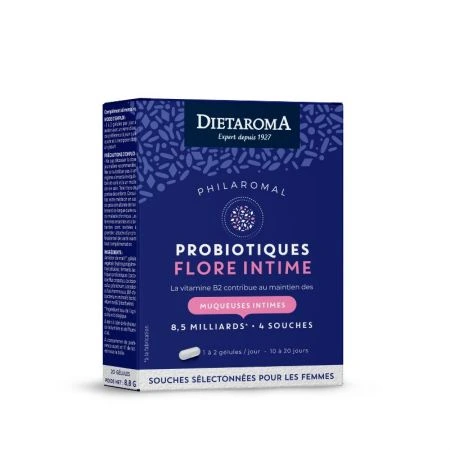 DIETAROMA – Philaromal Probiotiques Flore Intime – 10gelules