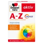 DOPPEL HERZ – Aktiv A-Z Depot Cure de Vitamines et Mineraux – 30 Comprimes
