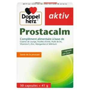 DOPPEL HERZ – Aktiv Prostacalm Sante de la Prostate Soulagement de la Miction – 30 Gelules