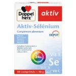 DOPPEL HERZ – Aktiv Selenium Depot Complese D’antioxydant – 30 Comprimes