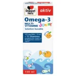 DOPPEL HERZ – Aktiv Omega-3 Multi-Vitamine Junior Sirop – 150ml