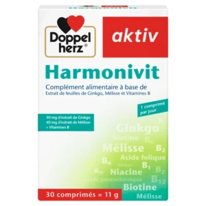 DOPPEL HERZ – Aktiv Harmonivit Anti-Stress – 30 Comprimes