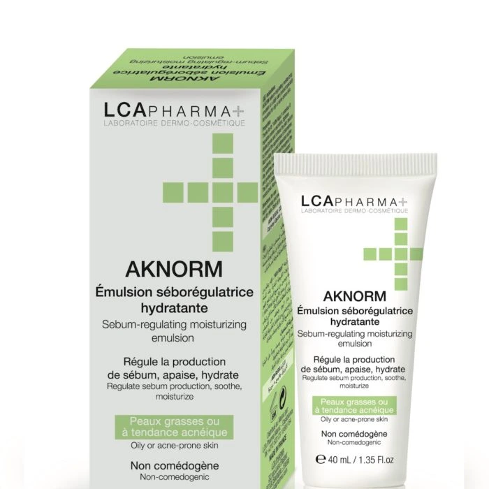 LCAPHARMA+ – Arknorm Émulsion Sébo-régulatrice Hydratante – 40ml