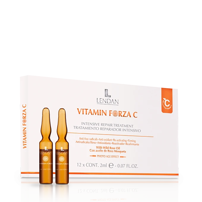 LENDAN – Vitamin Forza C Traitement Réparateur Intense Ampoules – 12x – 2ml