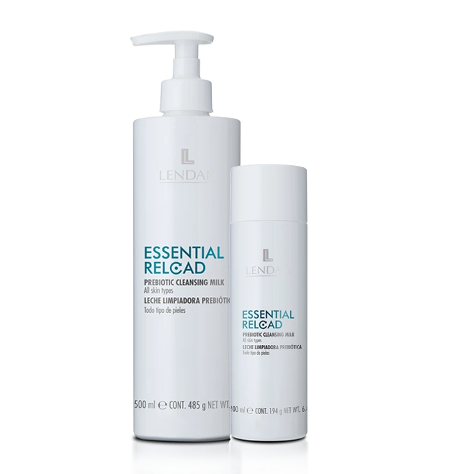 LENDAN – Essential Reload Lait Nettoyant Prébiotique – 500ml