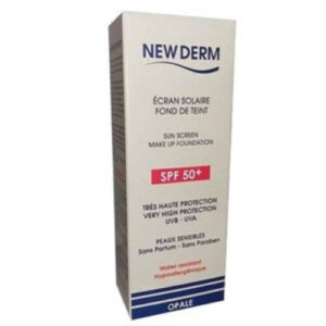 New Derm Écran Solaire Fond de Teint SPF50+ Opale 50ml