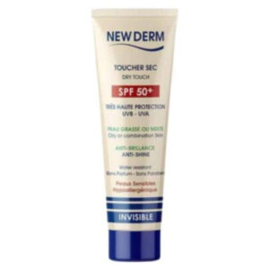 New Derm Écran Solaire Invisible Toucher Sec SPF50+ 50ml