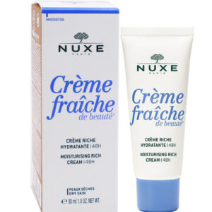 NUXE Pack Creme Fraiche Creme Riche Peau Seche 30ml + Very Rose Eau Micellaire