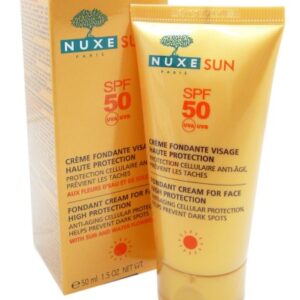 NUXE Sun Creme Fondante Haute Protection Spf 50 Aux Fleurs D'eau Et De Soleil 50 Ml