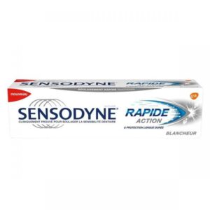 SENSODYNE – Dentifrice Rapide Action Blancheur – 75ml